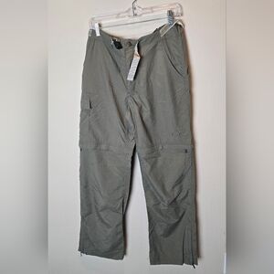 Trespaaa Adventure Travel Women's Olive Green Cargo Pants NWOT